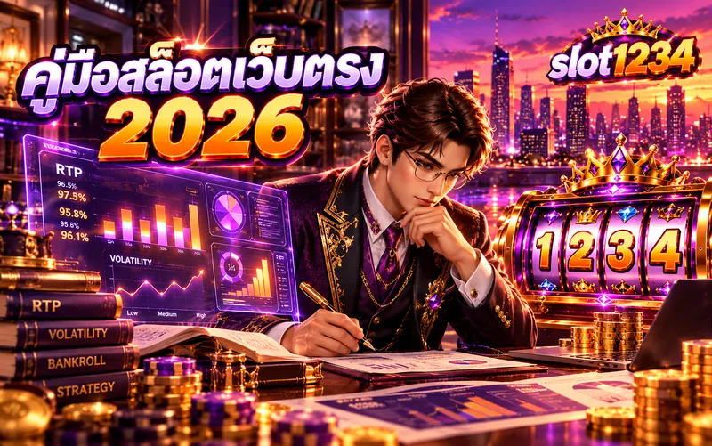 คู่มือสล็อตเว็บตรง 2026 อ่านค่า RTP ความผันผวน และวางงบ